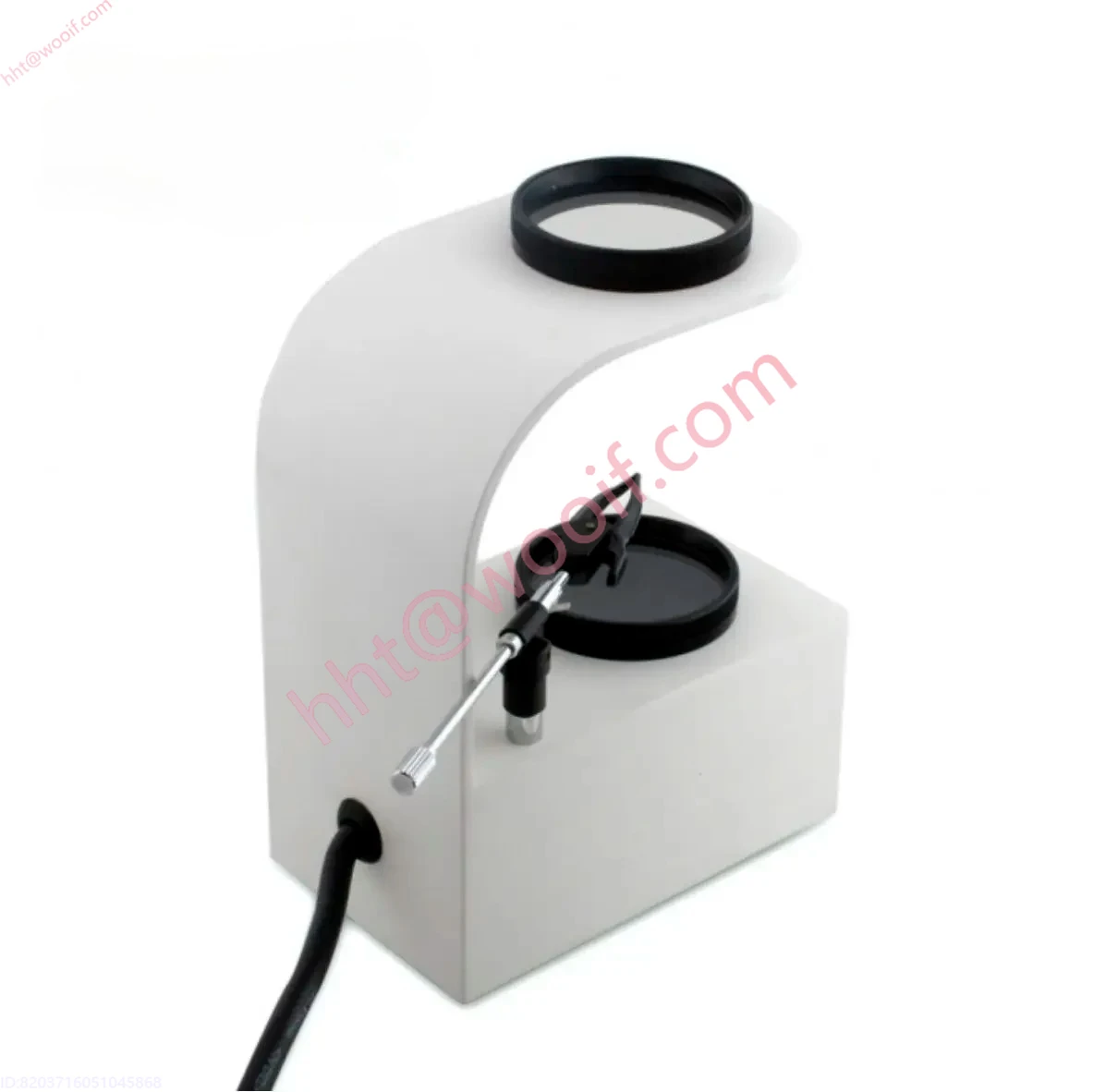 卓上偏光器 LED 懐中電灯干渉ボールジュエリー宝石宝石ツール宝石学検査