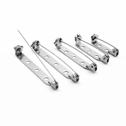 REGELIN 20pcs/lot 20/25/32/38mm Stainless Steel Safety pin Brooch Security lock Pins Sewing Tools Needles For DIY Jewelry Making