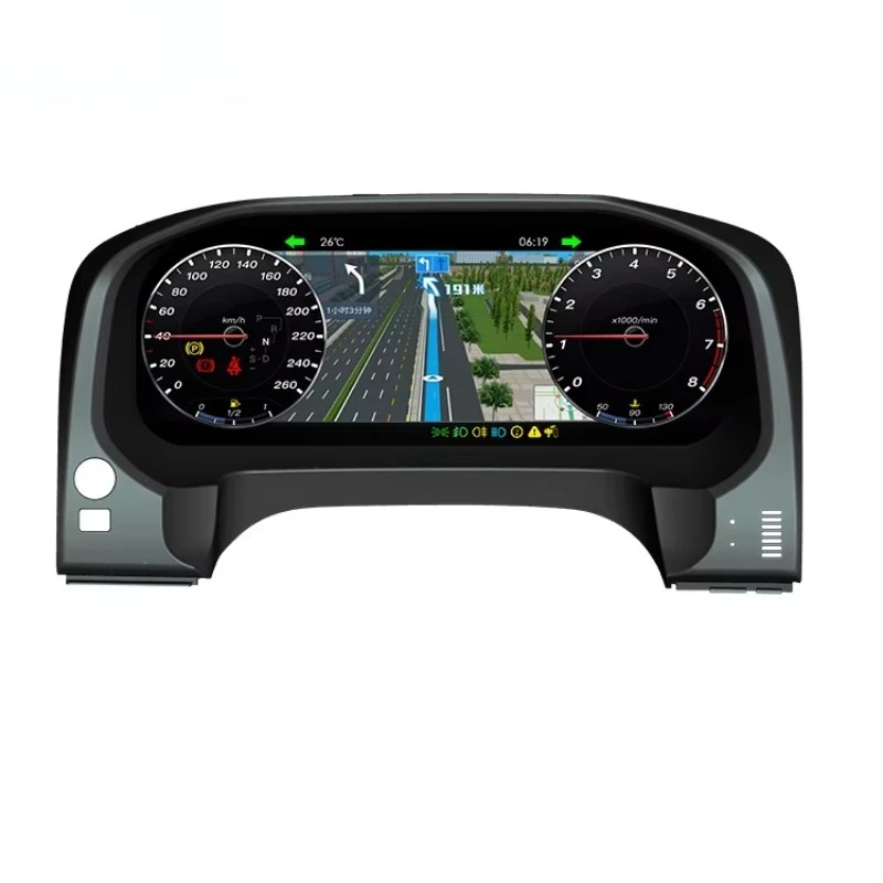 12.3 Inch Car Digital Speedometer Instrument Oil Gauge Car Lcd Dashboard Speed Meter for Toyota Prado 2010-2019
