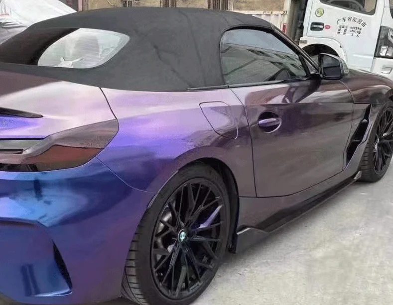 

JMCARCOOL Carbon Fiber Side Skirts Extensions for BMW Z4 G29 2019 2020 2021 Rocker Plate Bumper Anti Scratch Splitters Lip