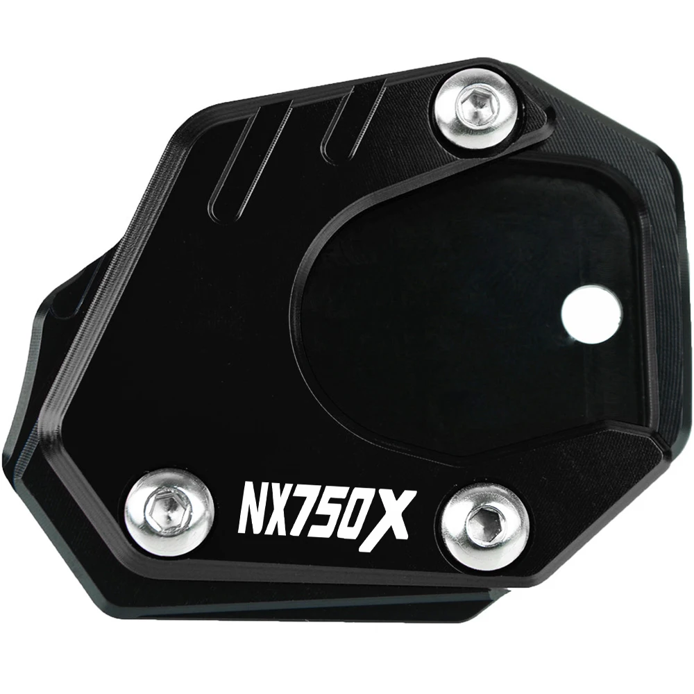 

Motorcycles Accessories Foot Side Stand Enlarger Plate Pad Kickstand Extension For Honda NX 750 X 750X 2016-2024 NX750X NX-750X