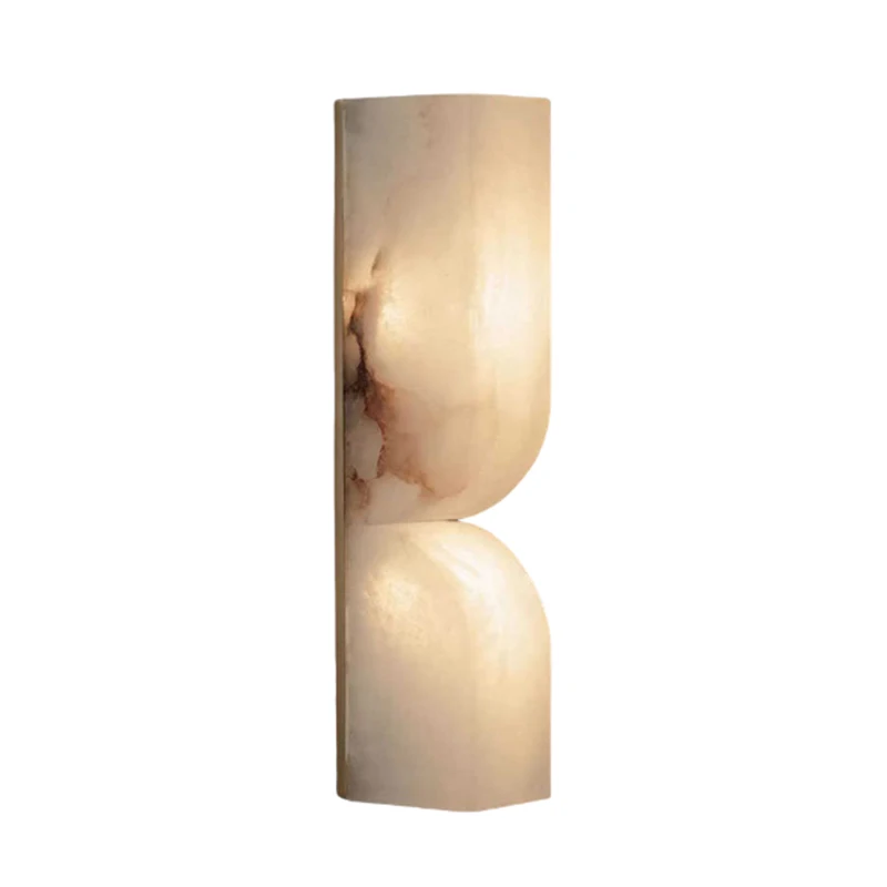 New Chinese Marble Wall Lights 110V- 220V LED Wall Lamps For Living Room And Bedroom Indoor Lighting Fixtures