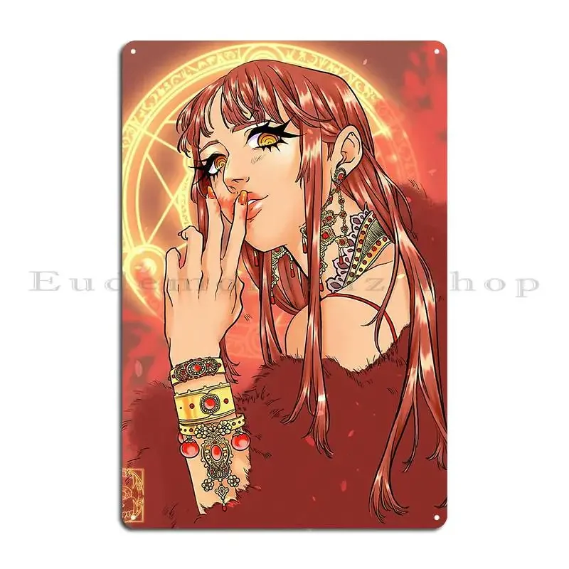 Makima Metal Sign Design Party Funny Plaques Cave Tin Sign Poster