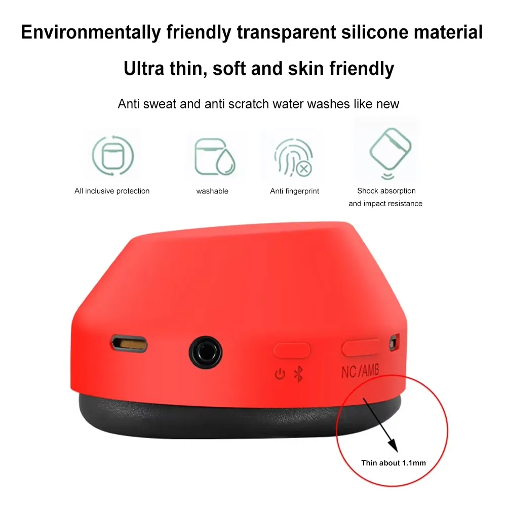 Casing Pelindung Headphone, Sarung Headset untuk Headphone Sony WH-1000XM5, Pelindung Silikon untuk Earphone