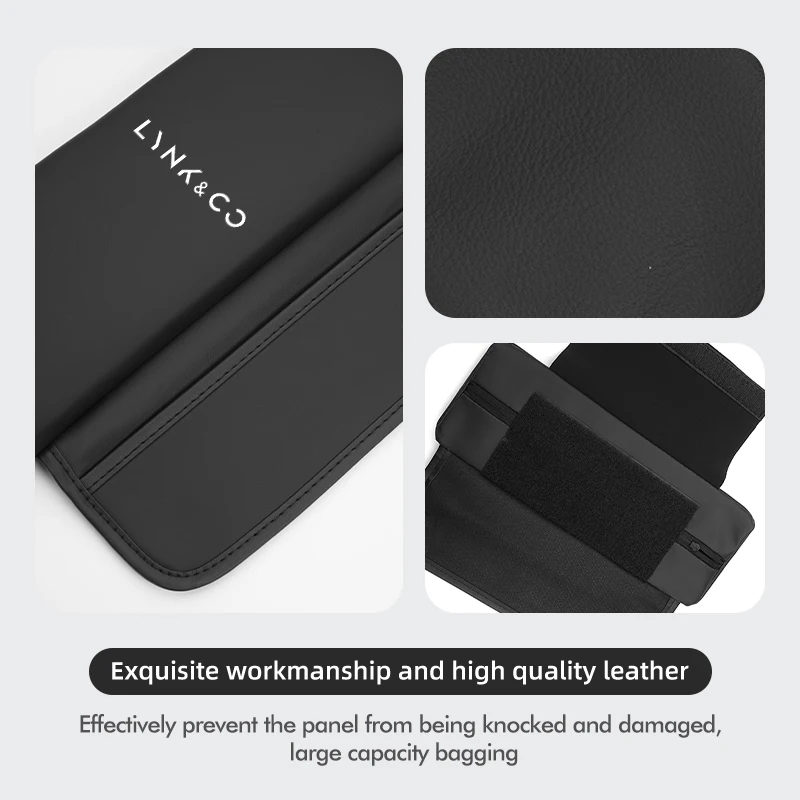 مسند ذراع السيارة وسادة المضادة للخدش غطاء للحماية جيب التخزين ل LYNK & CO 01 05 03 09 02 04 06 07 08 PHEV 09 MHEV #5