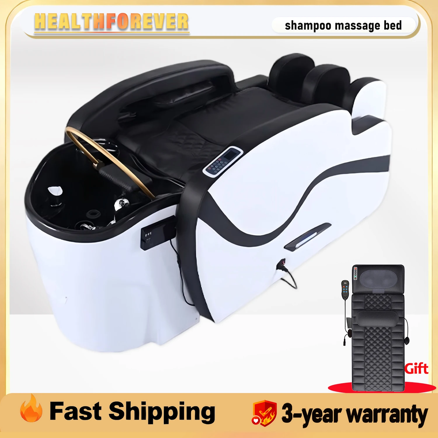 

Салонный шампунь, массажная кровать, мытье, парикмахерская, спа, расслабляющий массаж ног, выдвижная насадка для душа, акриловая насадка для душа, регулируемая высота