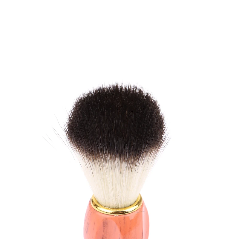 Natural Badger Hair Men's Shaving Brush Barber Salon Men Facial Beard Cleaning Appliance Shave Tool Razor Brush with Wood Handle