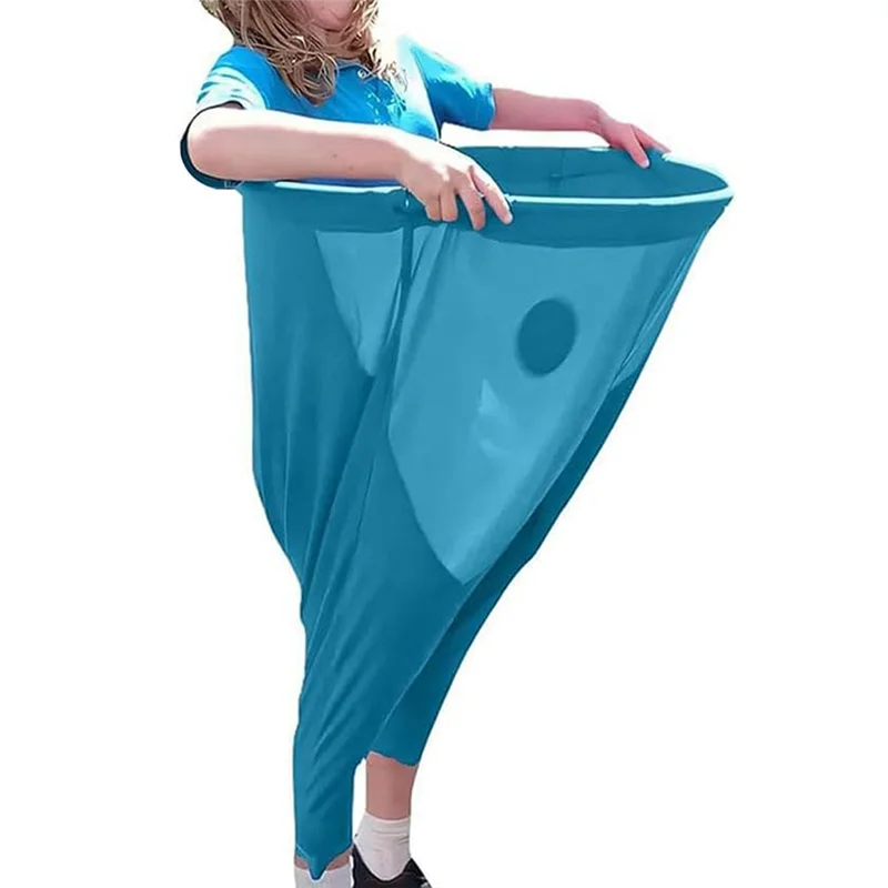 

BEDW-Giant Granny Pants Yard Game Plump Granny Pants Ball Catching Game For Groupsideal Parties Family Gatherings Blue