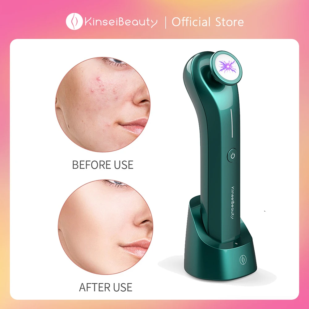 KinseiBeauty Plasma Skin Care Beauty Machine Ozone Acne Remove Anti-acne Sterilization Skin Brightening Facial Massager Tool