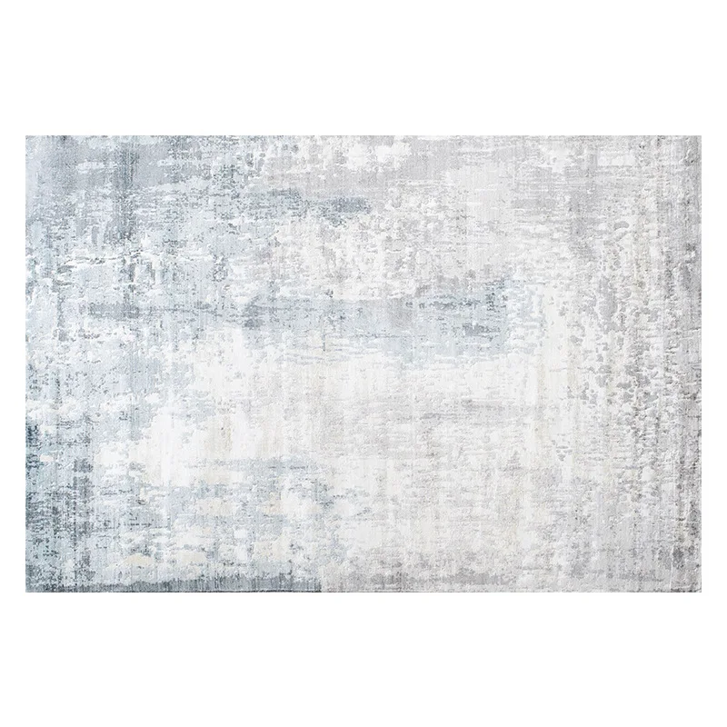 Light luxury villa carpet living room bedroom super soft cotton silk skin feeling carpet luxury study carpet bright high elastic