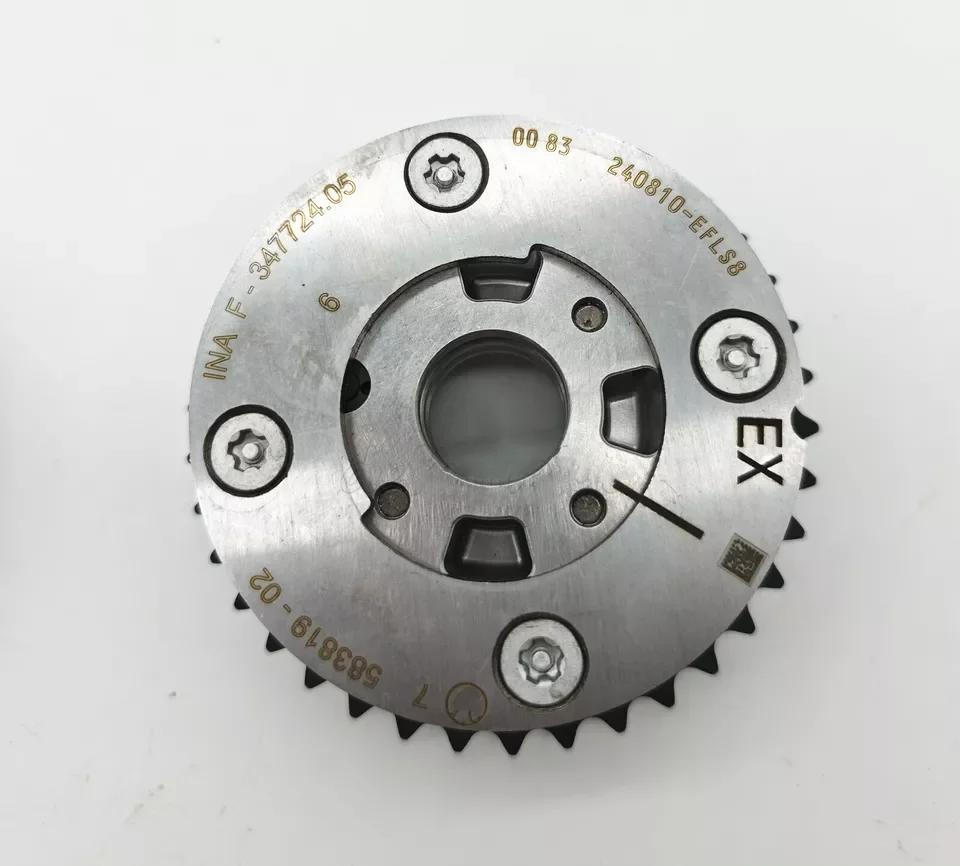 

XMSJ-NEW 2X Exhaust Intake Camshaft VVT Gear 11367583818 11367583819 for Bmw X3 X4 X1 320i 520i N20 N26 2.0