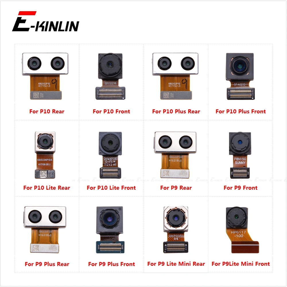 Back Rear Front Small Big Main Facing Selfie Camera Module Flex Cable For HuaWei P10 P9 Plus Lite Mini Parts