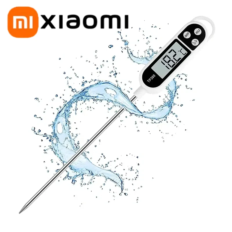 Xiaomi Mijia roestvrijstalen sondetype Huishoudelijke voedselthermometer Pentype Melktemperatuur Koken Voedselthermometer Keuken