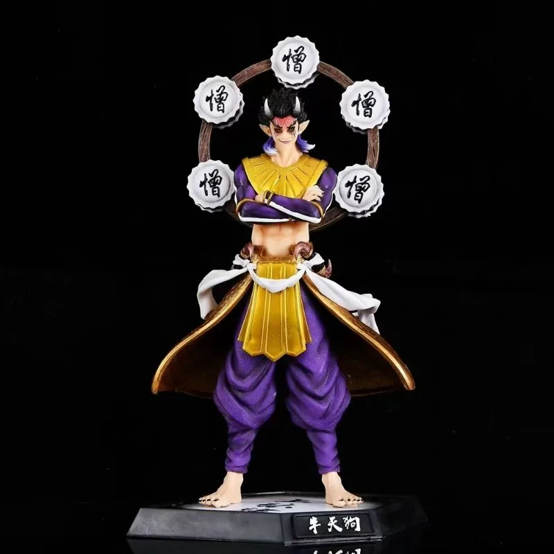 

32cm Demon Slayer Anime Figure Hantengu toys model Action Figures Statue Collection Desktop decoration Pendant boy birthday Gift