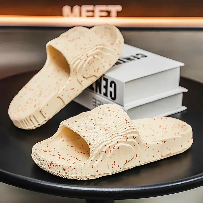 2025 EVA Soft-Soled Home Slippers, Summer Couple Anti-Slip Indoor Bathroom Slippers, Sandals