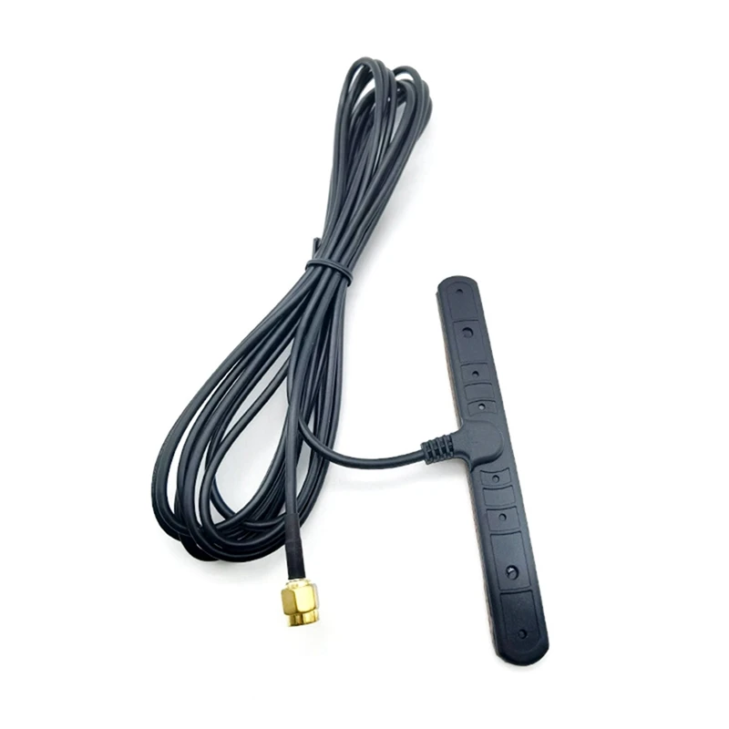 2X 4G Full-Band Patch Antenna 5Dbi Mobile Phone Car Omni Signal Booster WCDMA DTU GSM GPRS Network Amplifier SMA Male