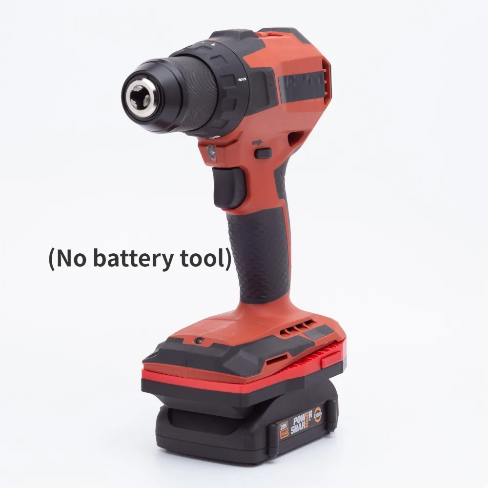 

Batteries Converter Fit For Worx 6PIN 20v Lithium Ion Converter to Hilti 22v Power Brushless Tools (﻿Adaptor Only)