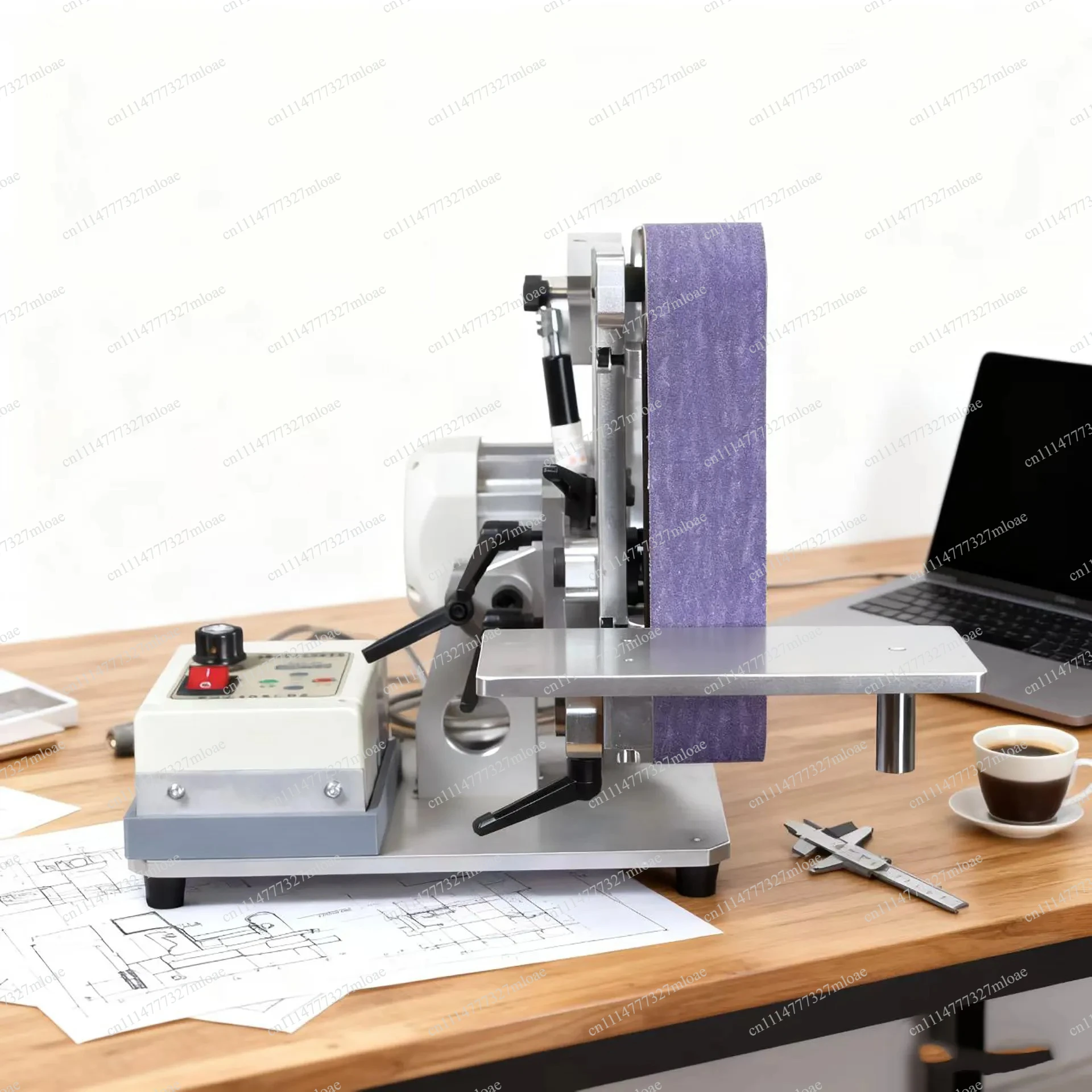 Industrial grade belt machine metal woodworking grinding vertical and horizontal 915 * 50 high power image 5