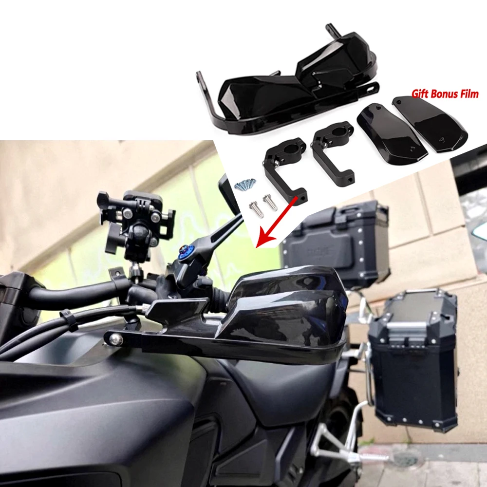 

For Honda NX400 NX 400 Hand Guard Modification Hand Guard Anti Fall Bow Plus High Blade Motorcycle Handle Windshield