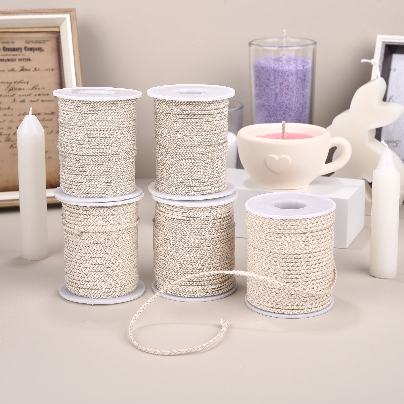 50 Meters/Roll White Candle Wi - Candle Wax Scale 评论和价格