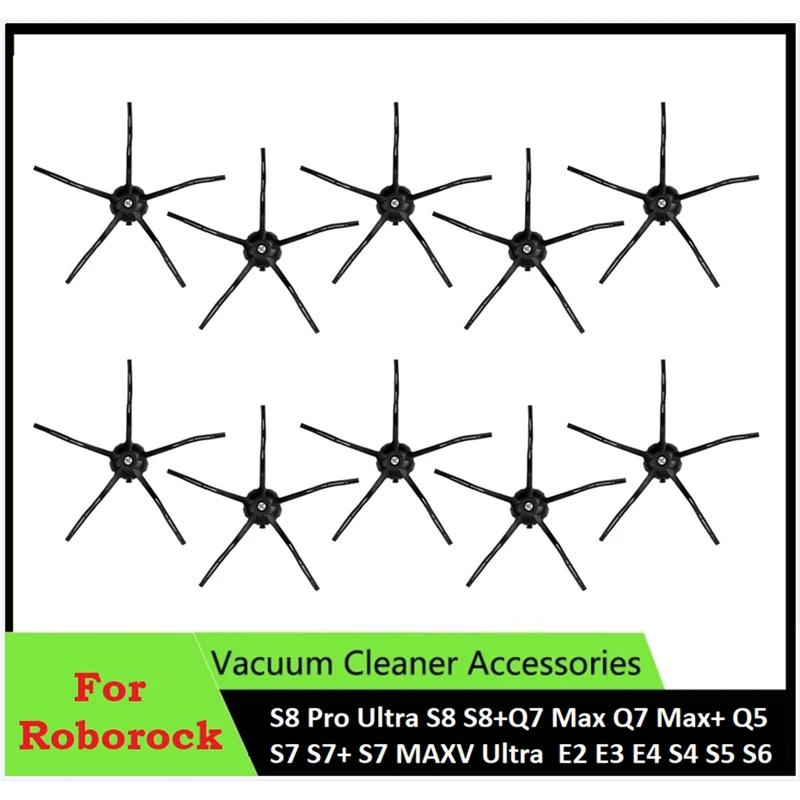 ロボット掃除機用サイドブラシ,s7 s7 maxv ultra s8 pro ultra s8 s8 q7 max q7 max q5 e2 e3 e4 s4 s5 s6用アクセサリ