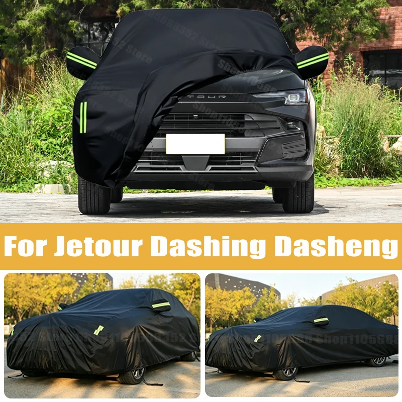 Car Cover Outdoor Protection Full Exterior Snow Cover Sunshade Dustproof Protection Cover Universal For Jetour Dashing Dasheng