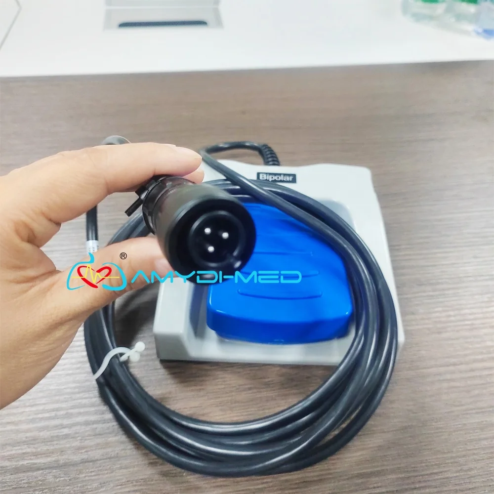 Valleylab Electrosurgical System 3 핀 전기 수술 풋 스위치 양극성 응고 절단 단일 페달 풋 스위치