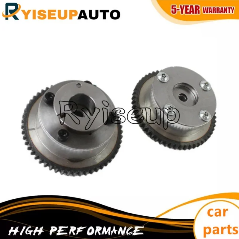 

243502E001 243702E000 Exhaust Intake CVVT Timing Camshaft Gear 24370-2E000 for Hyundai Elantra for Kia Soul Forte 24350-2E001