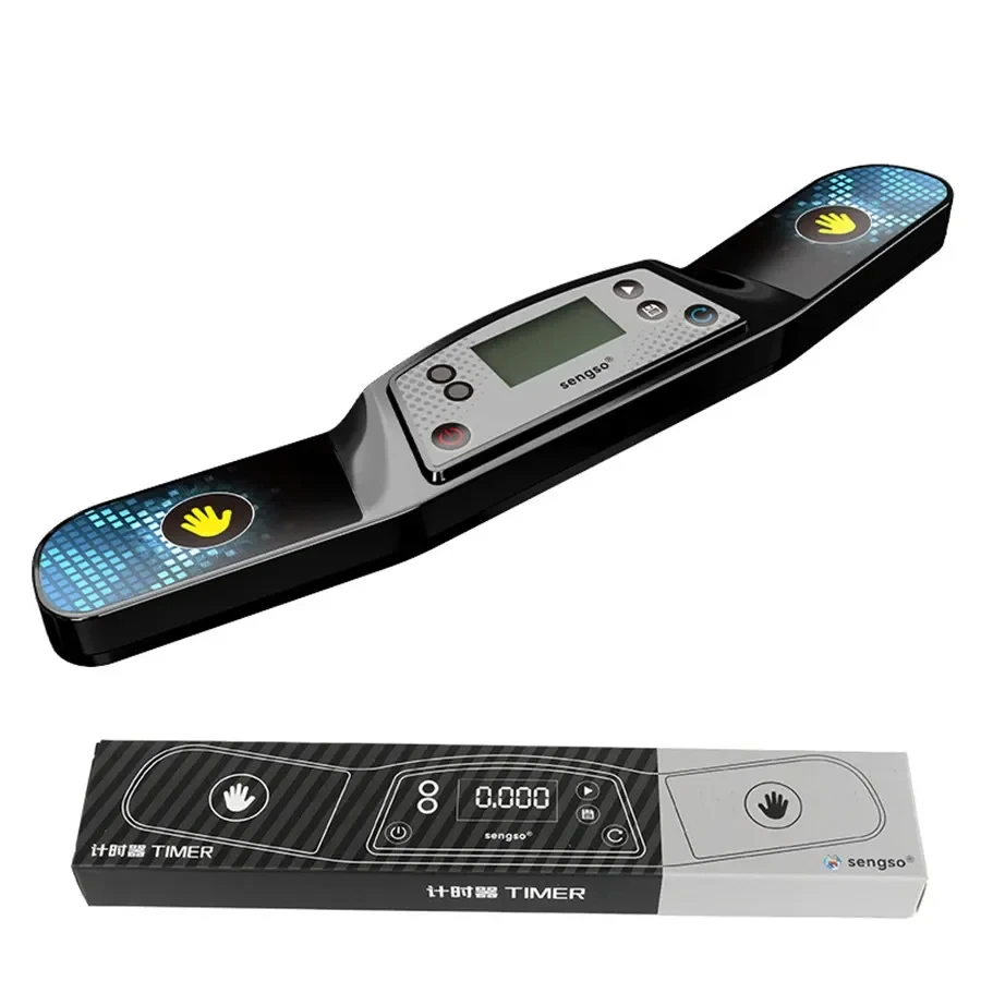 SengSo Timer Magic Cube Timers Mat Professtional Mofangge Speed Magico Cubo Timer for Educational Competition Speed Cup