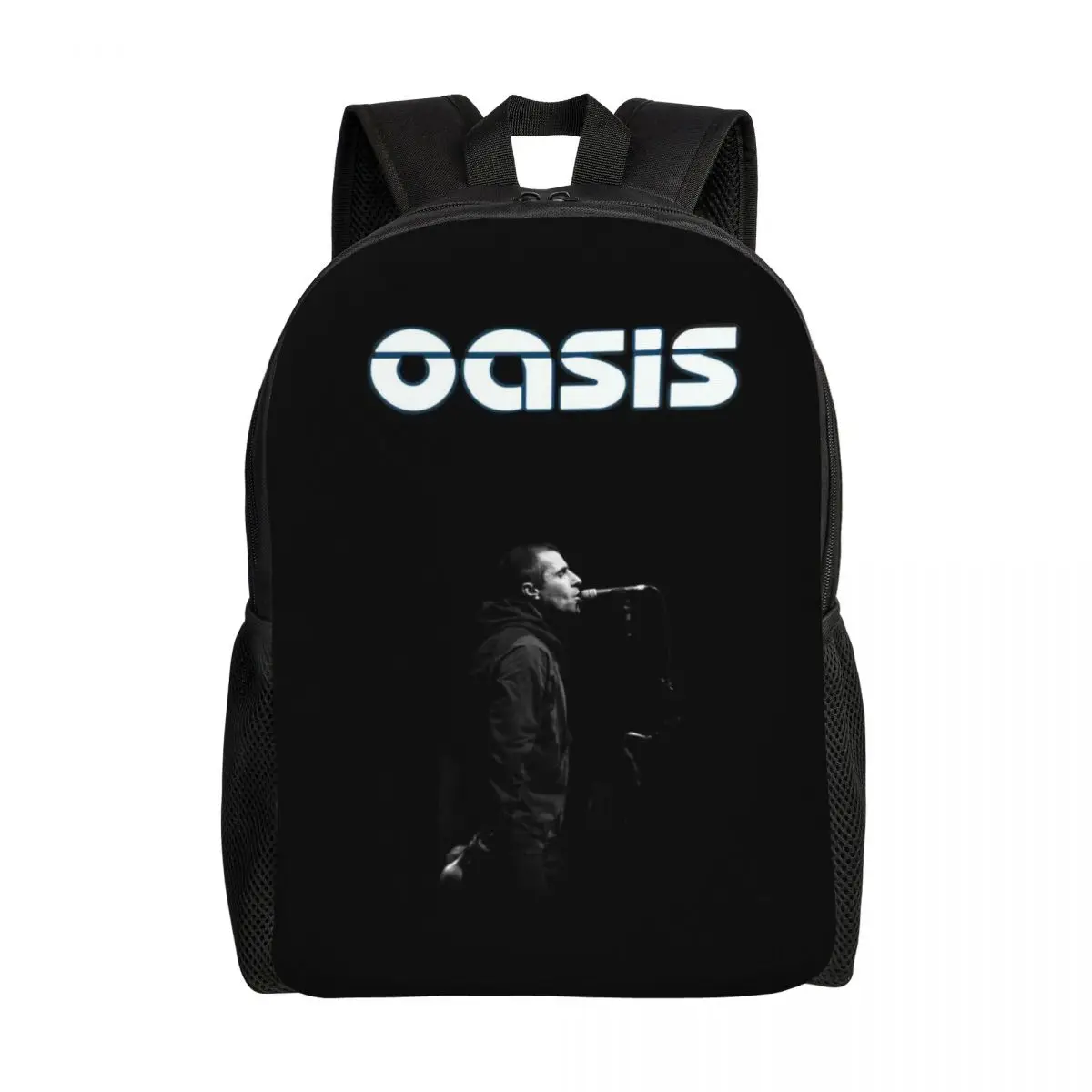 

Customized Oasiss Logo Backpacks Women Men Casual Bookbag for School College Bags