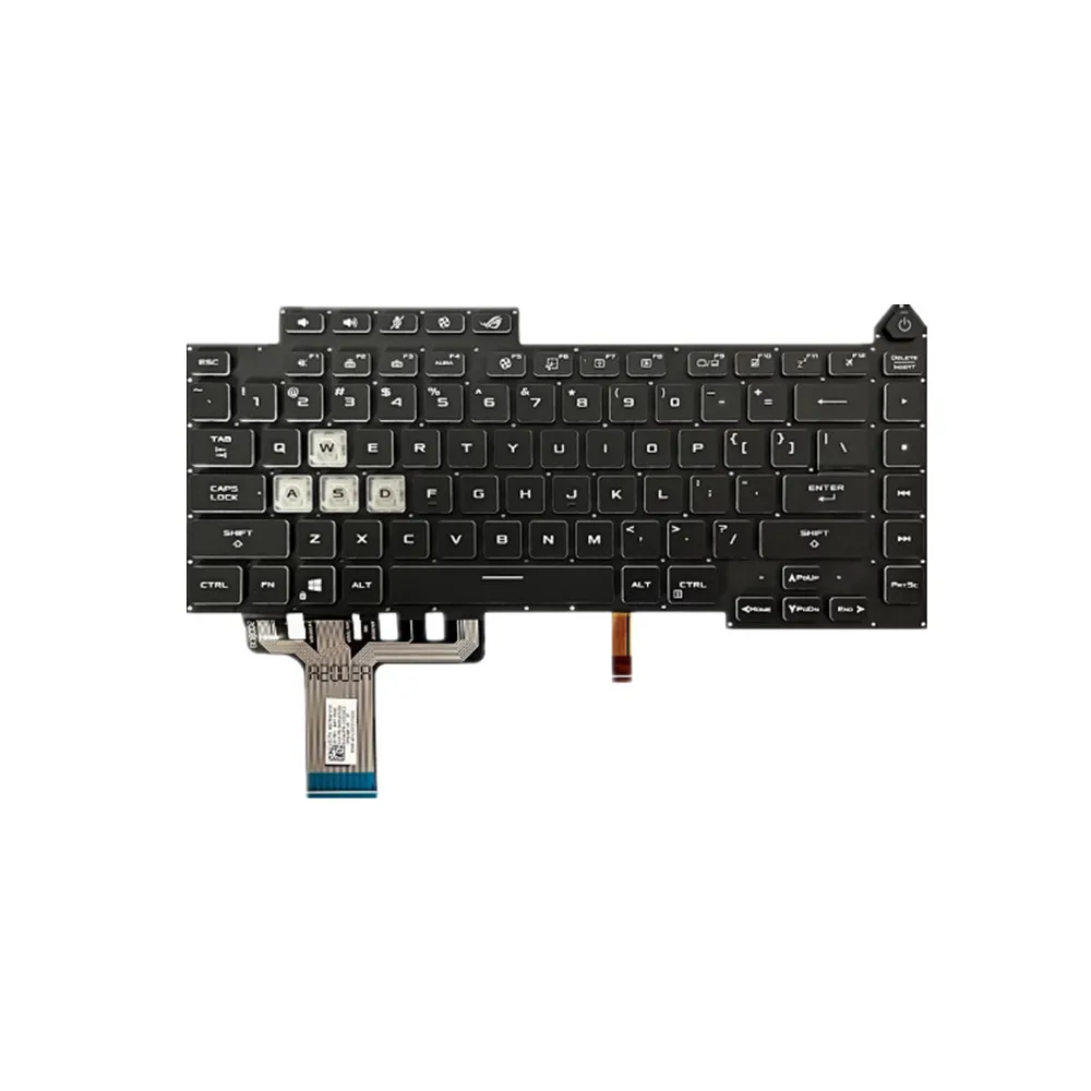 

Клавиатура для ноутбука ASUS ROG Strix Scar 15 G533QM G533QR G533QS, черная, американская, американская, американская версия