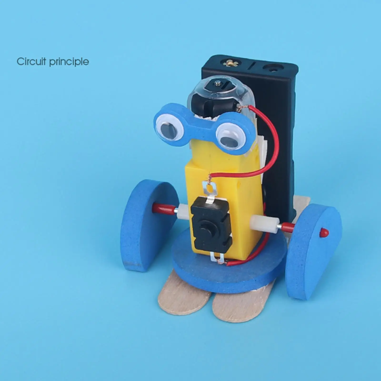 

DIY Assembly Material Lightweight Cute Stem Robot Building Toys Teaching Aid for Girls Children's Day Birthday 7+ Year Old Kids