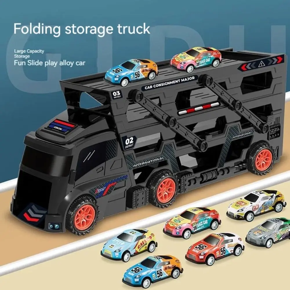 

Трехслойная катапульта, игрушки, складной деформированный контейнер, автомобили, грузовики, игрушки, модель автомобиля, устойчивый к падениям орбитальный запуск