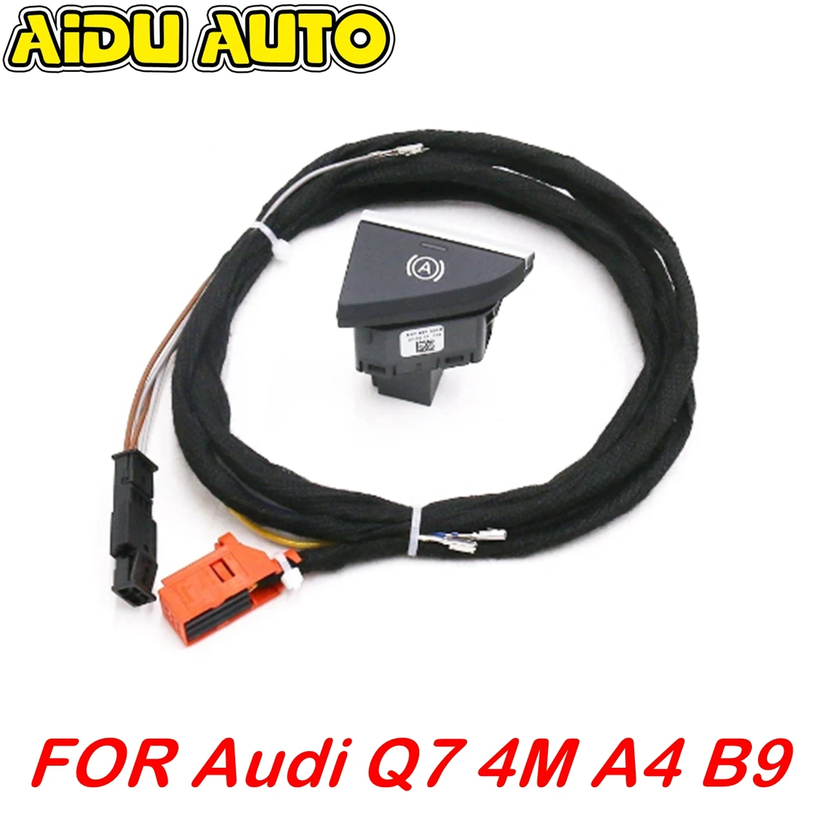 For Audi Q7 4M A4 B9 Auto hold switch wire cable Harness 4M1927143B / 8W1927143A