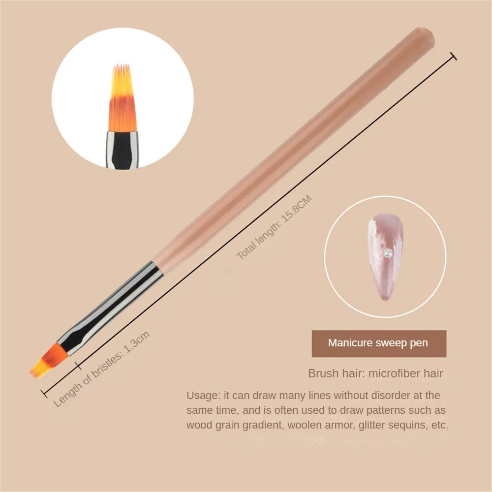 Light Therapy Pen Widely Used 7g Manicure Tools Nail Pen Durable Quality 16.00*1.00*1.00 Cm Nail Supplies & Tools Pull Pen