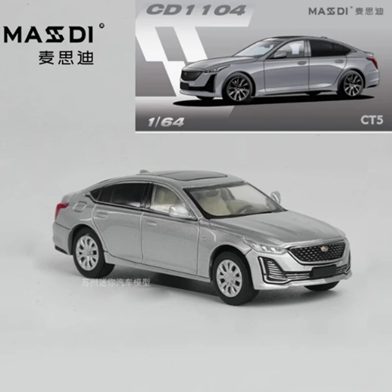 MASSDI Diecast Alloy 1/64 Cadi CT5 CT6 CD1100/1101/1104/1105/1107 Car Model Collection Hobby Gift