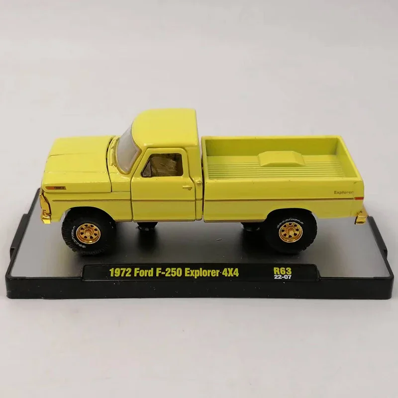 DieCast 1/64 Scale 1972 Ford F-250 F250 Truck Pickup Alloy Car Model Car Model Collection Toy Gift Display Simulation