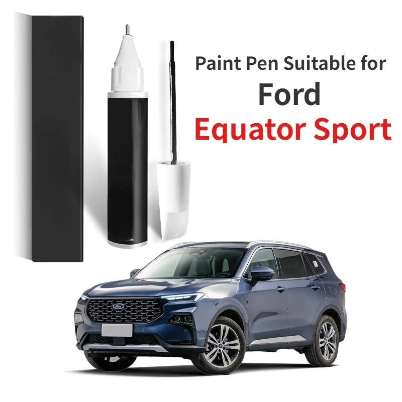 Ручка для краски подходит для Ford Equator Sport, фиксатор краски Haoyue Pearl White Equator, аксессуары для спортивной модификации, автомобильный белый ремонт