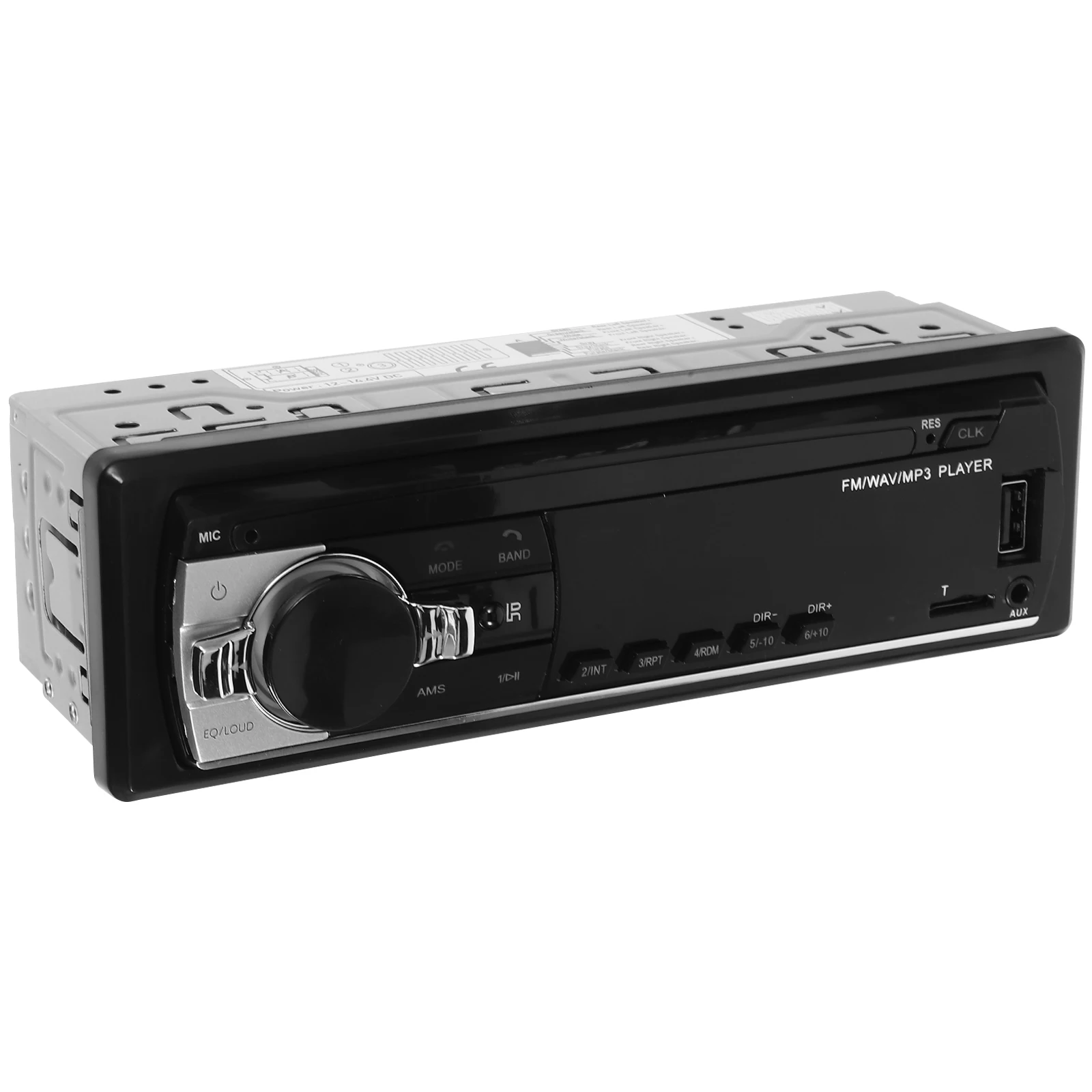 

Car MP3 Player Radio USB Audio Systems Hands Free Calling FM Receiver Card MP3 Player Remote Control Adjustable