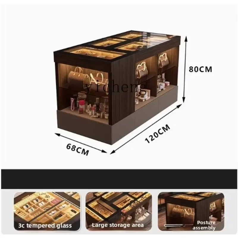 DSA  light luxury high-end jewelry display cabinet storage chest Nakajima Taiwan home high-end jewelry cloakroom