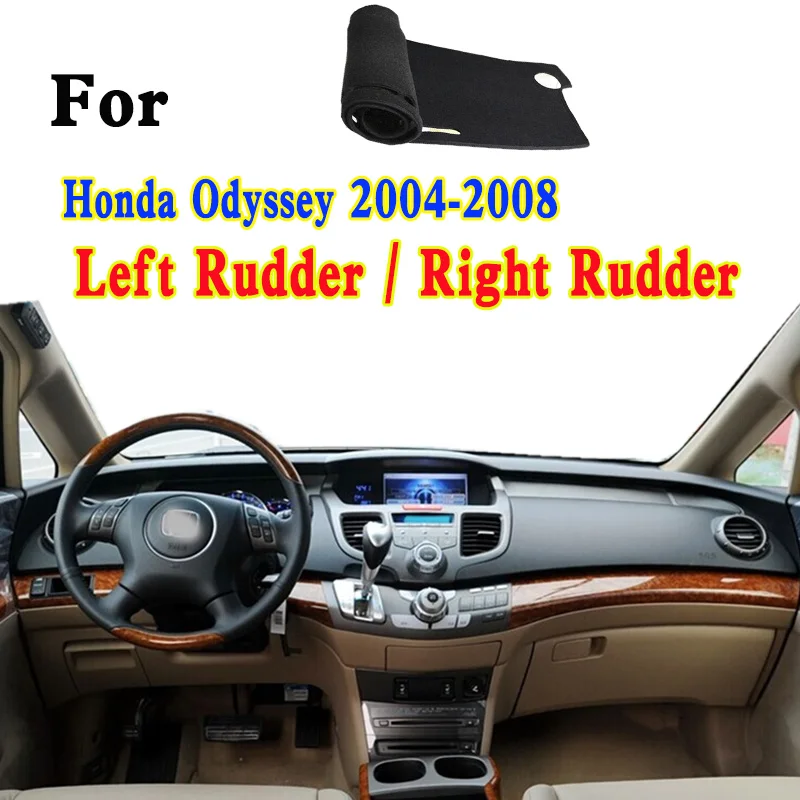 For 2004-2008 Honda Odyssey RB1 RL3/4 Car-Styling Dashmat Dashboard Cover Instrument Panel Insulation Sunscreen Protective Pad