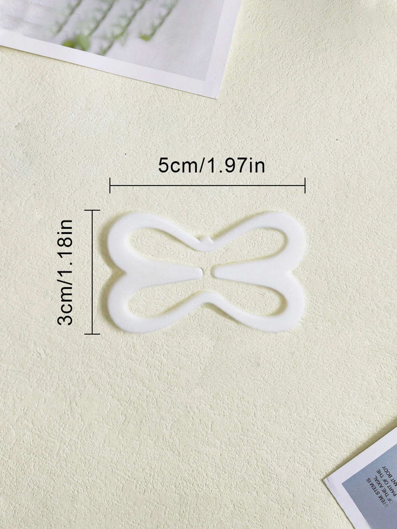 8/12/16/20 pack of 4-color dragonfly shaped underwear with anti slip buckle, bra shoulder strap cross strap buckle, invisible c