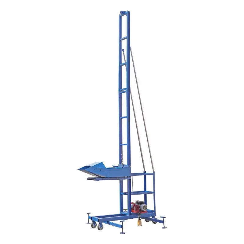 

Channel Steel Concrete Column Lifting Machine Material Hoist For Villa Beam Column Heavy Duty Brick Loading Unloading Dual Use