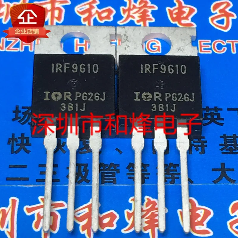 5PCS-10PCS IRF9610 P TO-220 -200V -1.8A บนสต็อกใหม่และ Origjnal