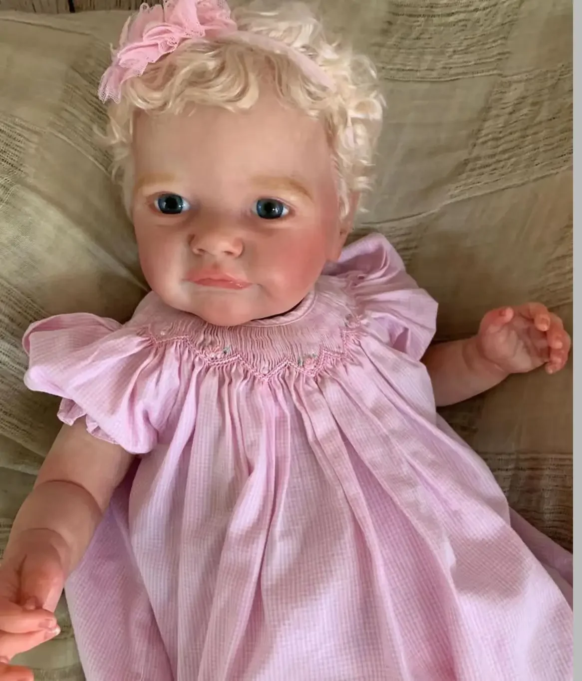 SINO-BB Personalizowany Limitowany Zestaw Malarski Reborn Tobiah 23 cale DIY z Dodatkowym Materiałem na Ciało