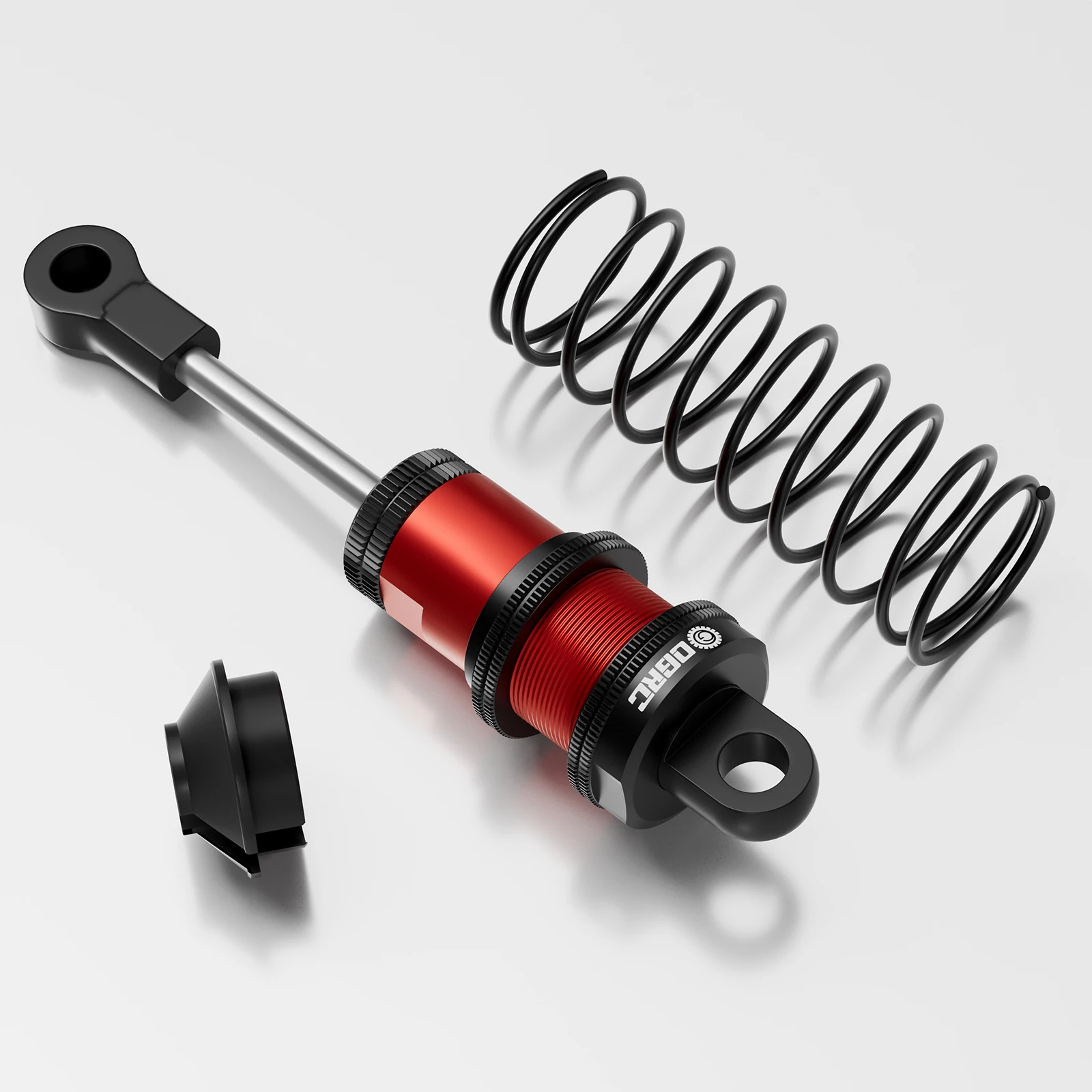 OGRC 알루미늄 오일 쇼크 업소버 2.5mm 및 3mm 홀 1/14 1/12 Wltoys 124008 144001용 1/14 1/16 MJX 14301 14302 16207용