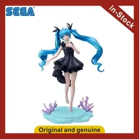 In Stock Original SEGA Luminasta Hatsune Miku Diva Project MEGA 39’s Hatsune Miku-Deep Sea Girl Anime Dolls Figures Toys Gifts