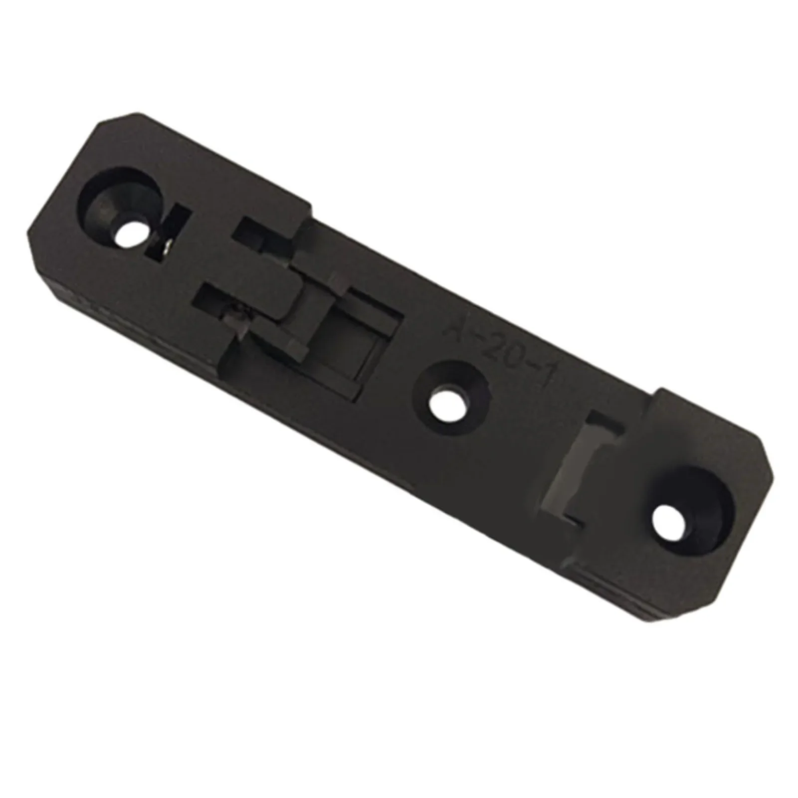 PA66 Guide Rail Buckle Securely Holds Circuit Boards Easy Installation and Removal Suitable for DIN 35 Mounting Rails