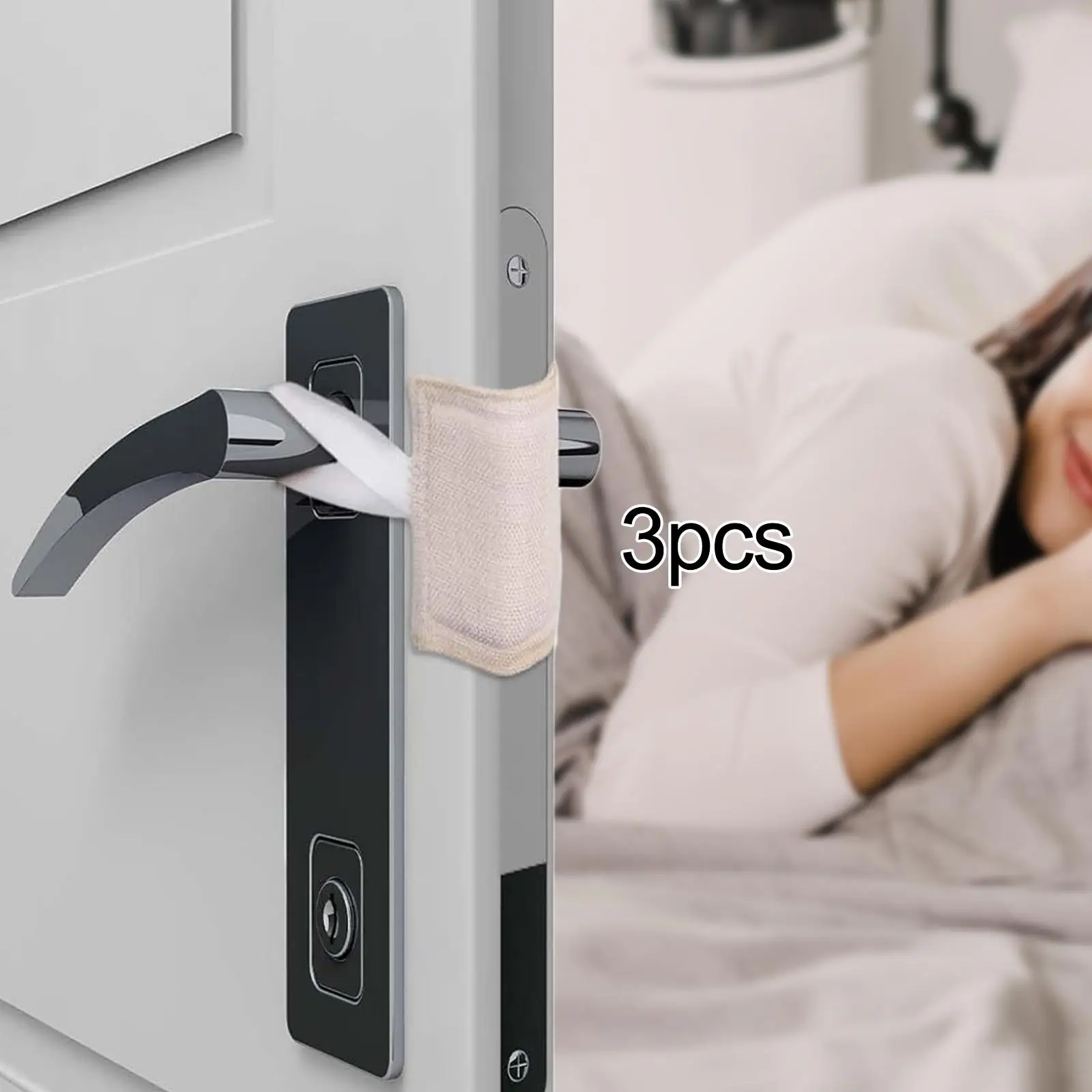 3 Pieces Door Silencer Door Closer Jammer Cushion for Noise Reducing Toddler