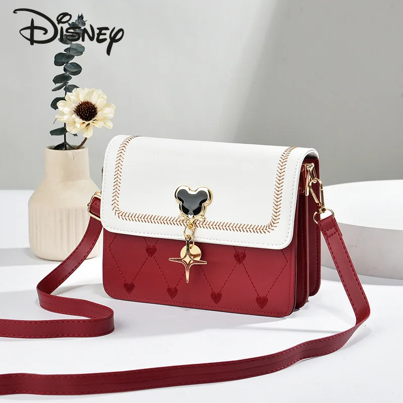 Nowa damska torba Crossbody Disney Mickey modna wysokiej jakości damska torba zaawansowana i wszechstronna dziewczęca torba miejska